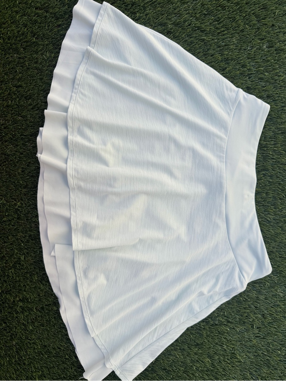 CALIA by Carrie Double Layer Mesh Skort - Mint Candy UPF50+